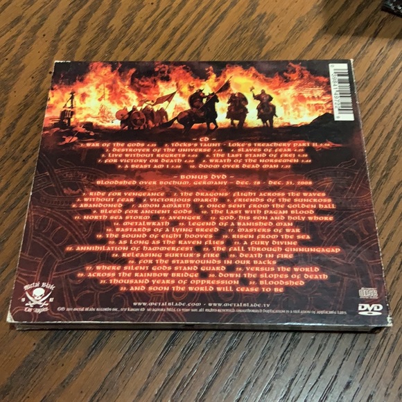 3 for $20 | Amon Amarth Surtur Rising CD Viking Swedish melodic death metal - Picture 2 of 6